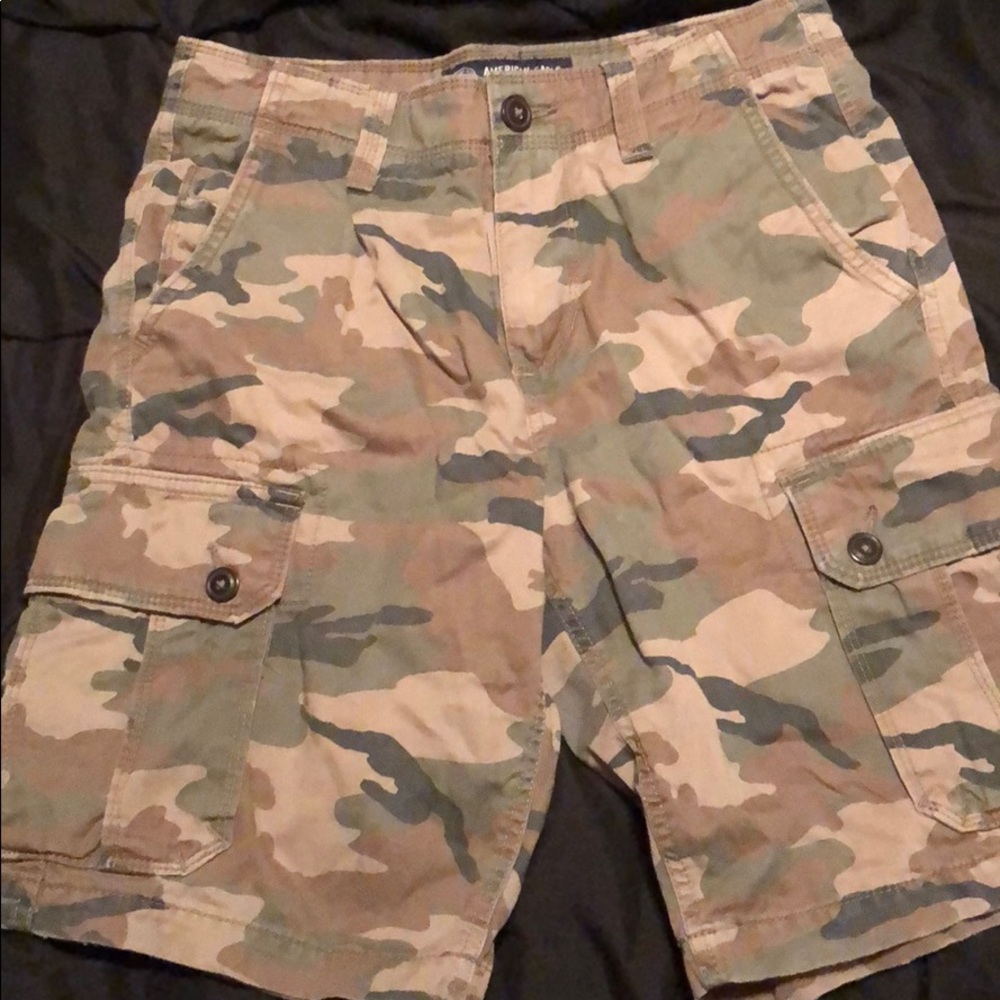 Desert Camo cargo shorts